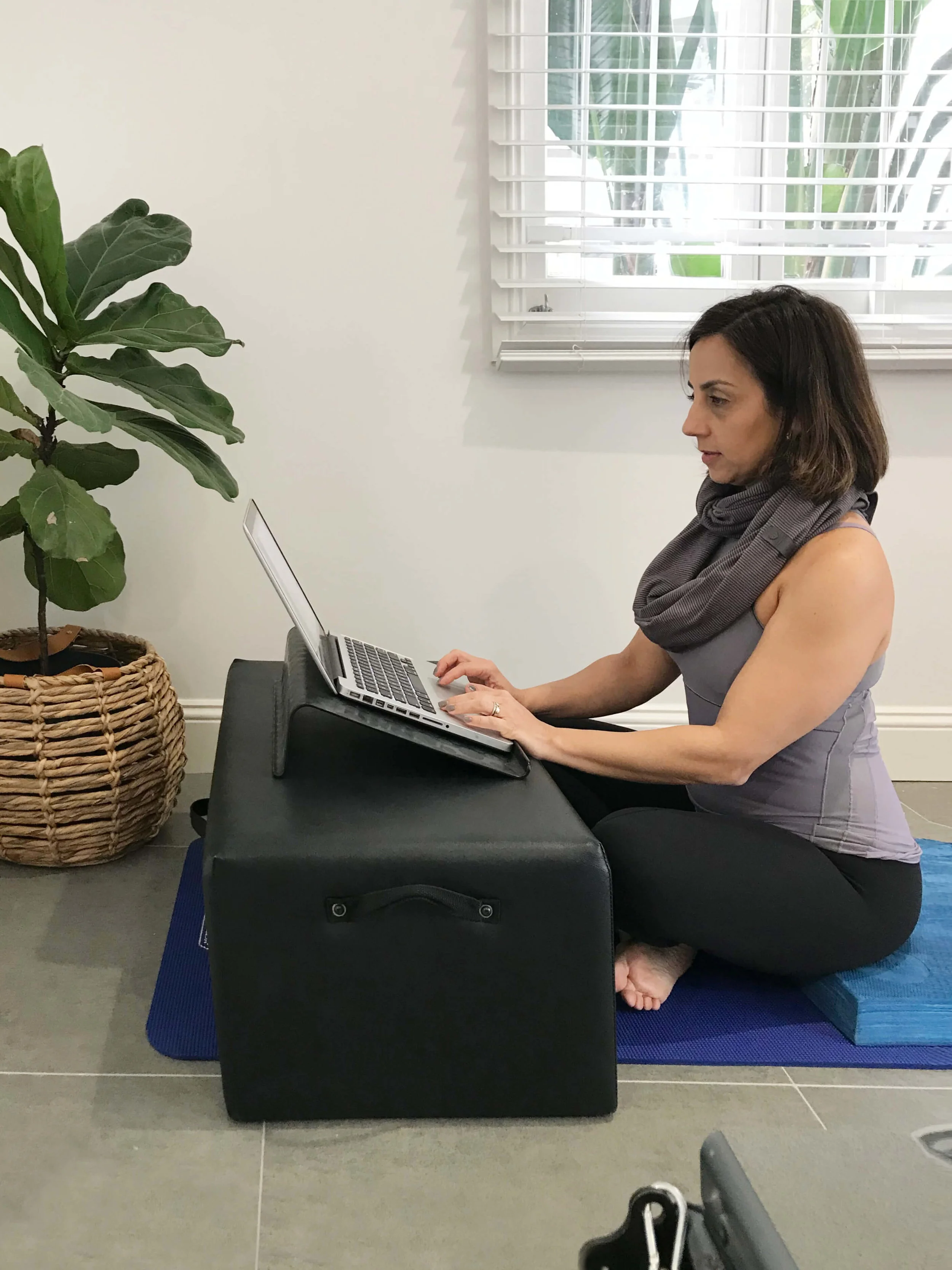 Pilates class at Kokoafit Pilates in Chelmer, Brisbane.
