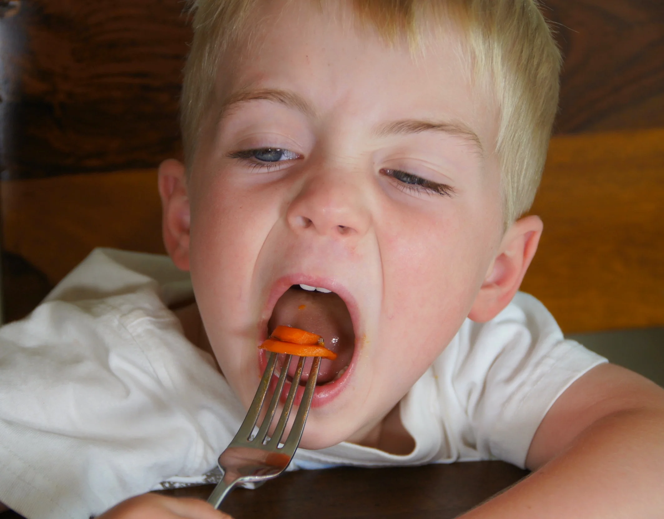 My boys shovel these carrots in (as pictured)!