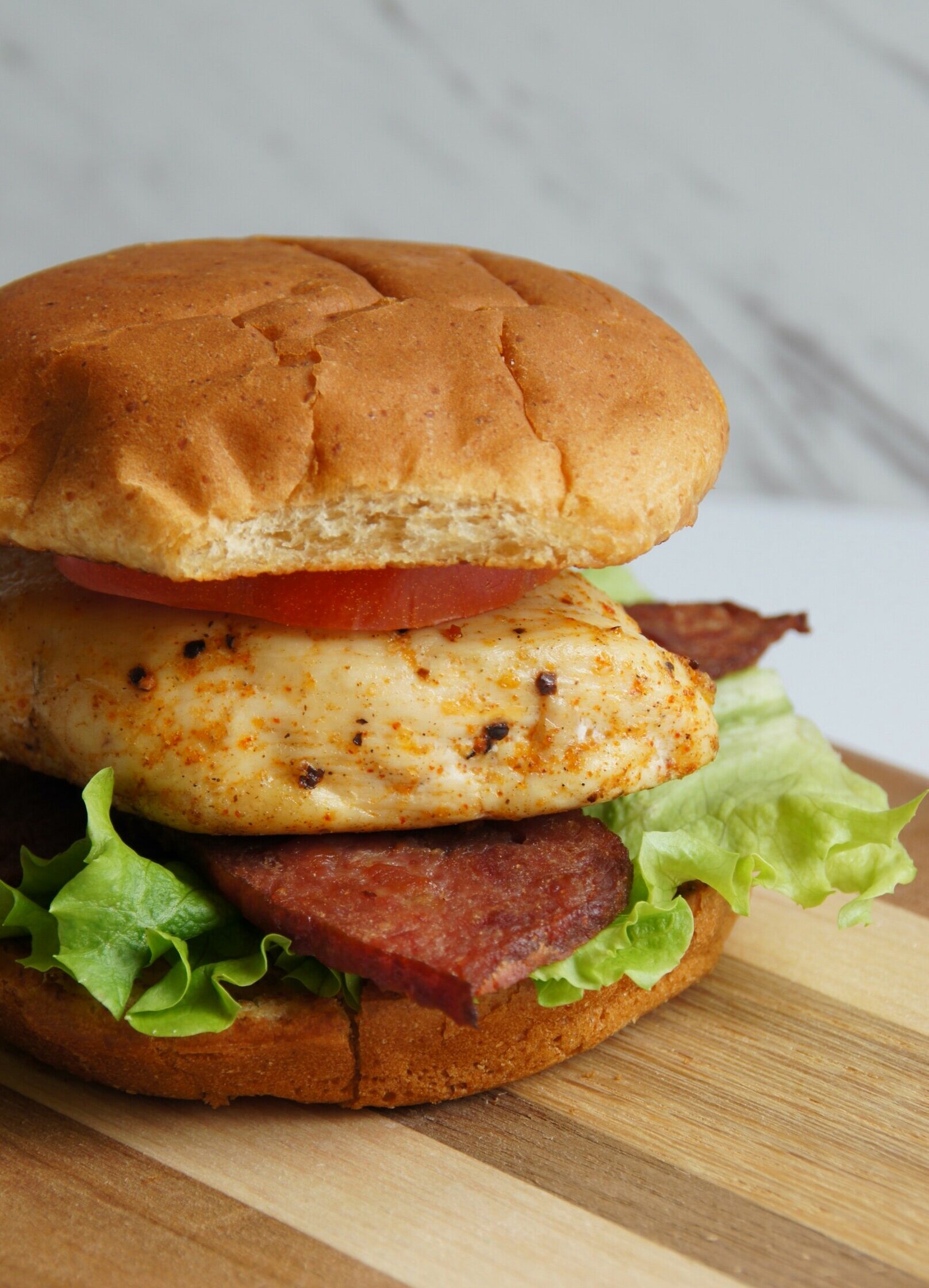 Cajun Chicken Sandwich — Land of 10,000 Recipes