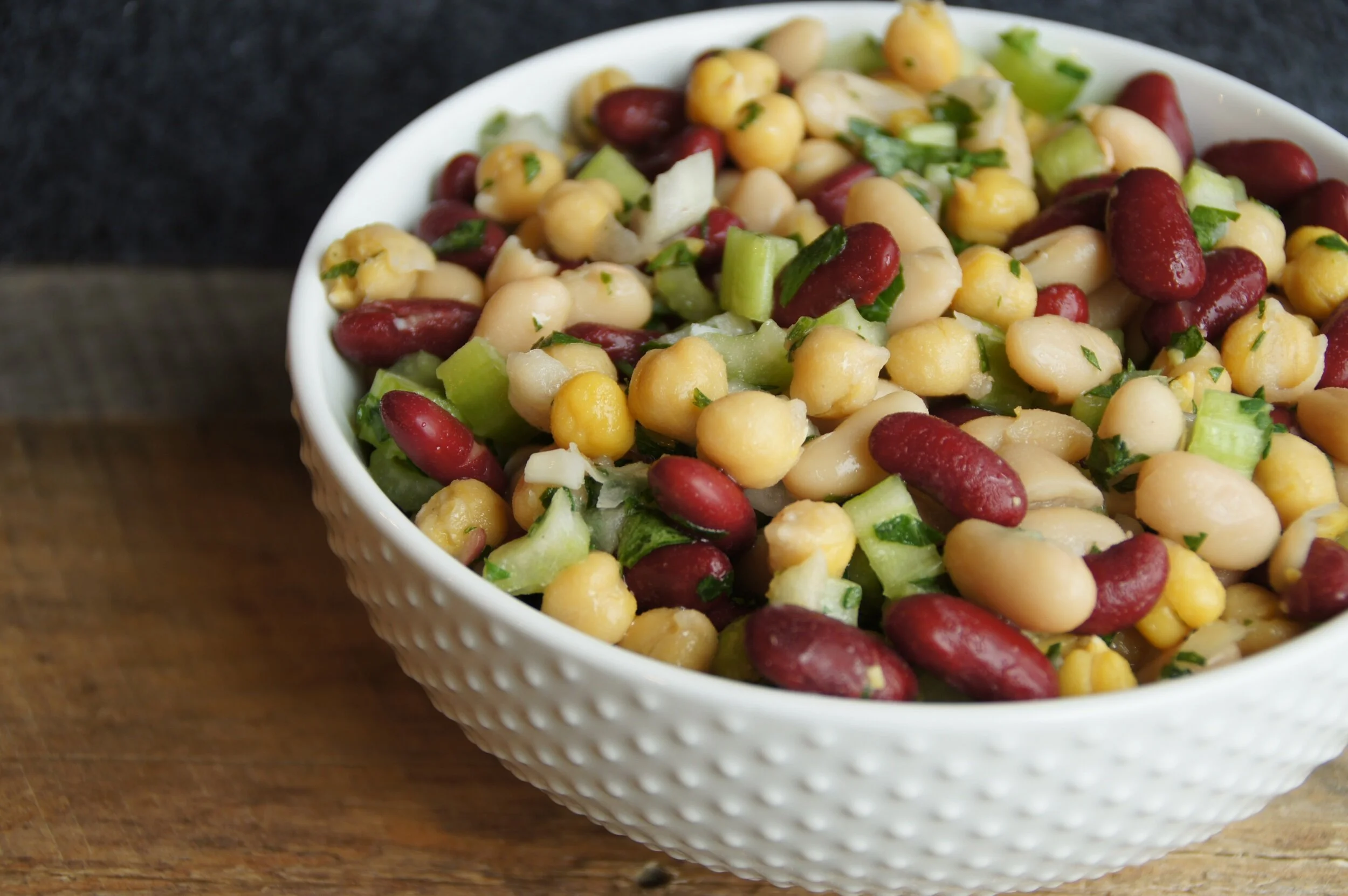 The Best Bean Salad — Land of 10,000 Recipes