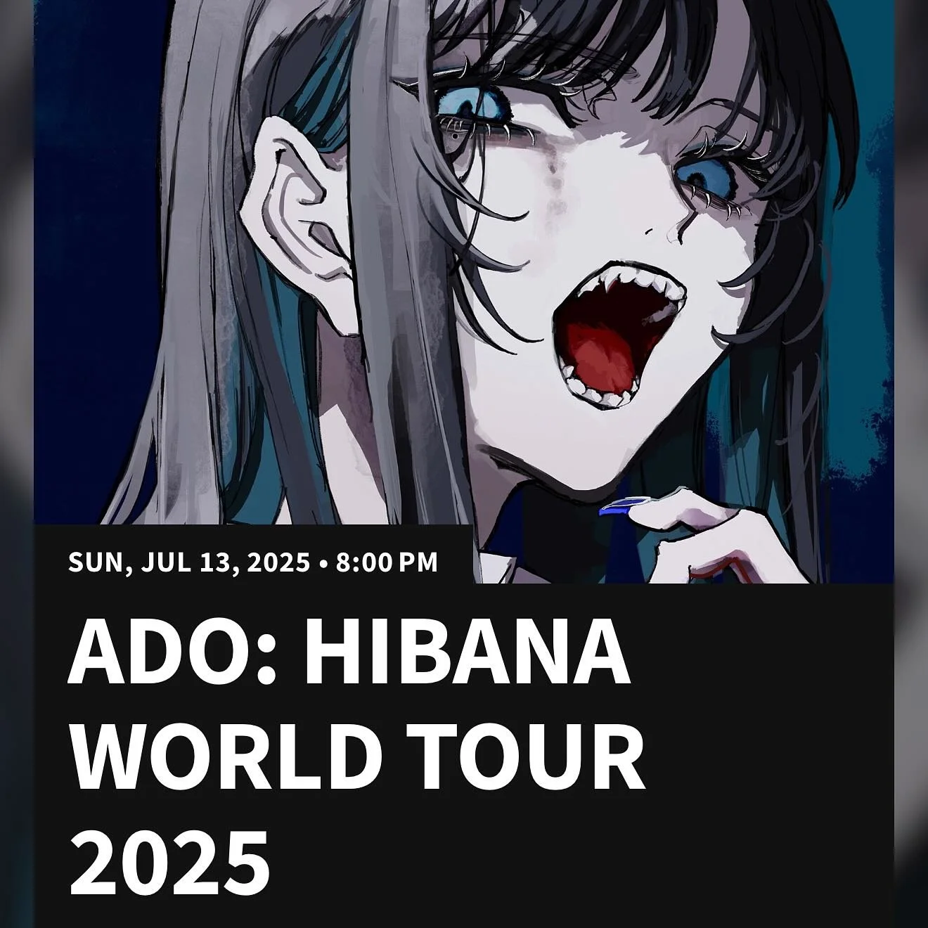 Concert time! First time in about 5 years @crazy.fish.lady and I have gone out on a proper date night. Going to see  @ado_staff_official live at the San Jose SAP.