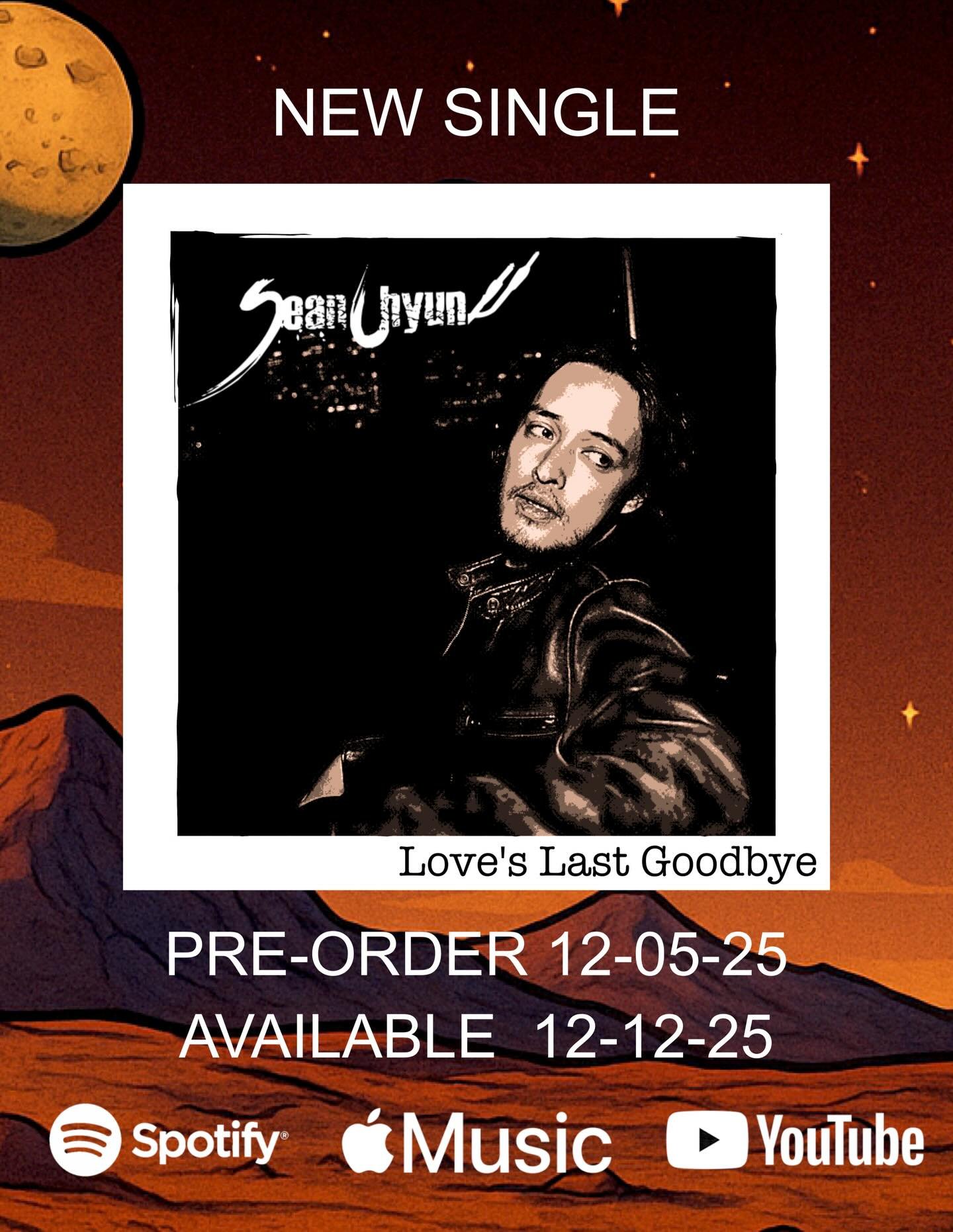 This Friday's the day!!! "Love's Last Goodbye" will be available to buy and stream!!! You can pre-order on iTunes Music, and pre-save on Apple Music and Spotify and anywhere else you get your music. To say I'm excited for you all to hear it