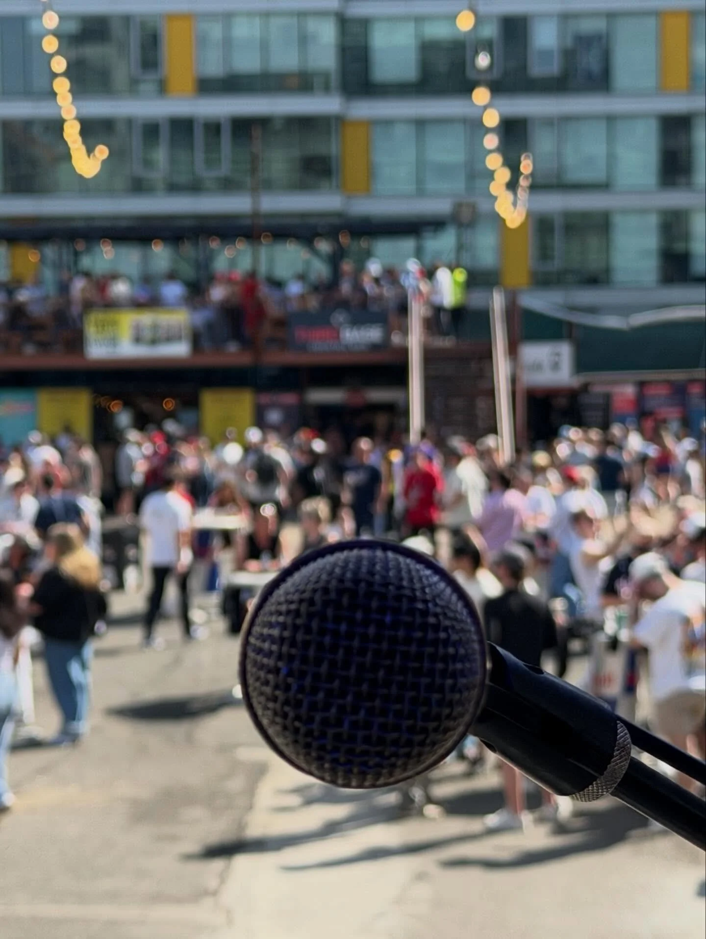 We had a fantastic opening day at @thebullpendc, but, to be honest, it kicked my ass. Time to get in to fighting form. We hope to see you there April 17.