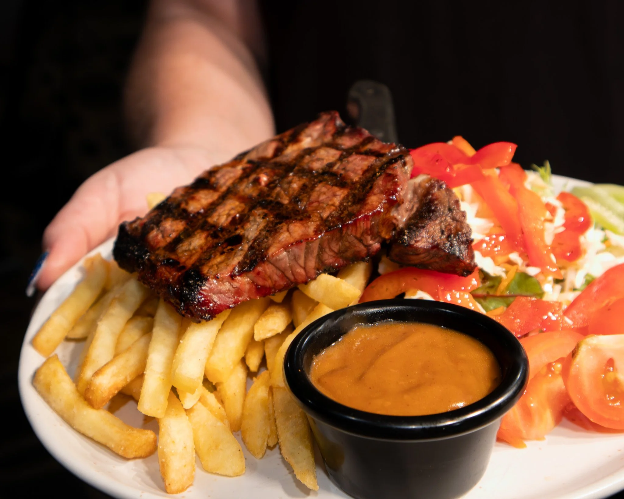 Steak night, sorted 🔥

$20 Rump Steak with chips &amp; salad &mdash; every Wednesday 🍽️

Perfect for an easy, great-value dinner!

*Some exclusions may apply. Specials not available for takeaway, on public holidays &amp; special events
