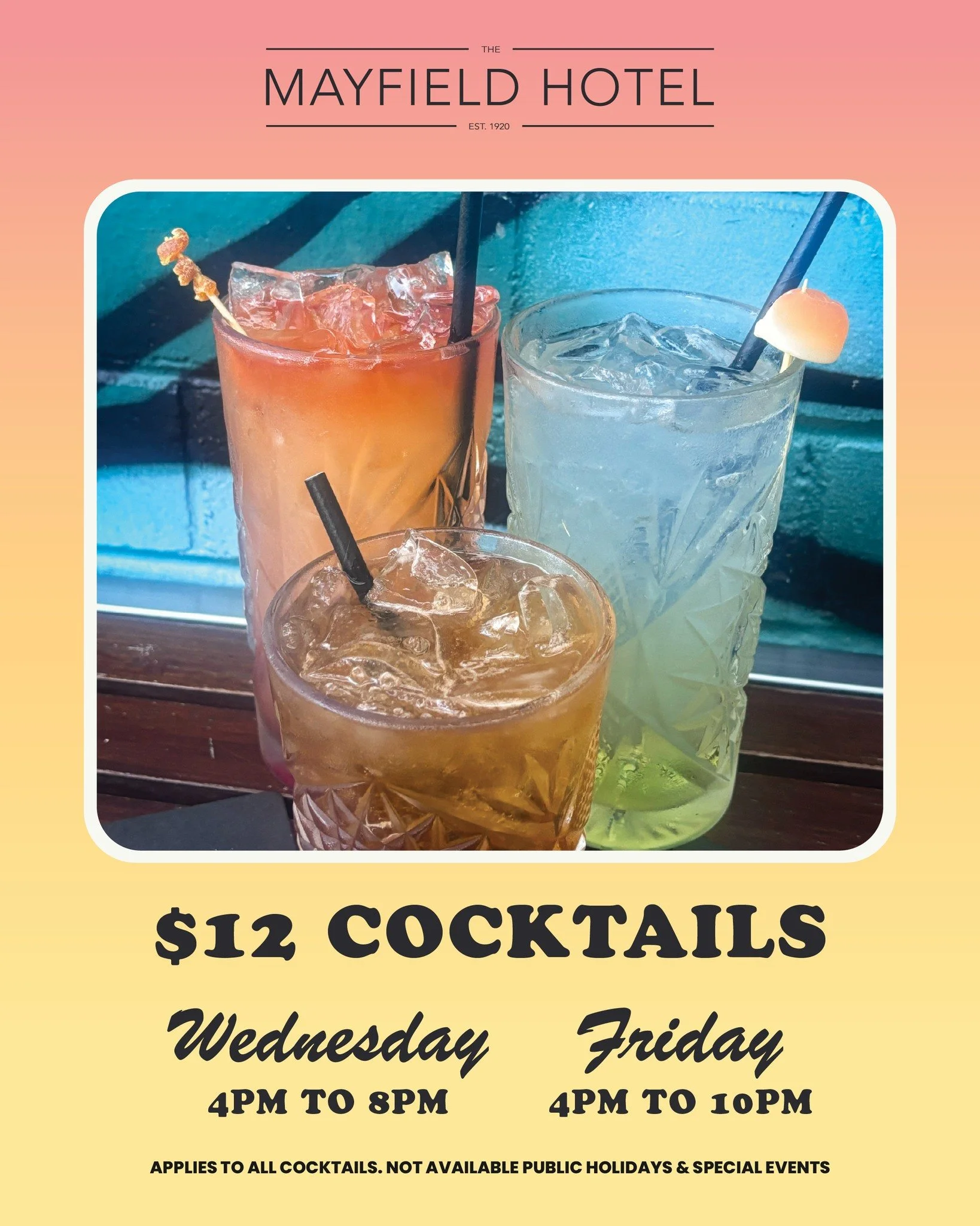 Sweet, smooth &amp; irresistibly good 🍹

Our new cocktails have landed! Menu on our website 🤤