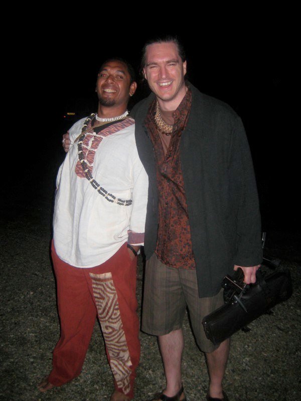 with Richard Mogu (PNG), New Caledonia, 2007
