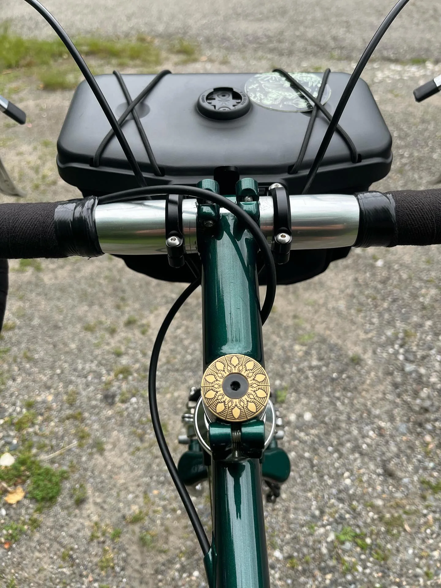 Green & Brass