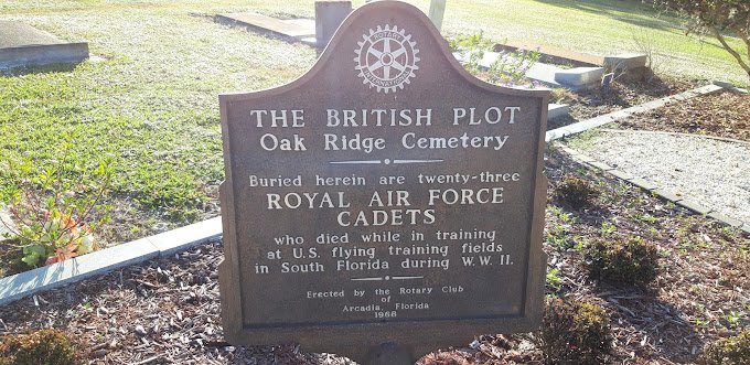 On Memorial Day, DBE FL visits the British Plot and lays a wreath.