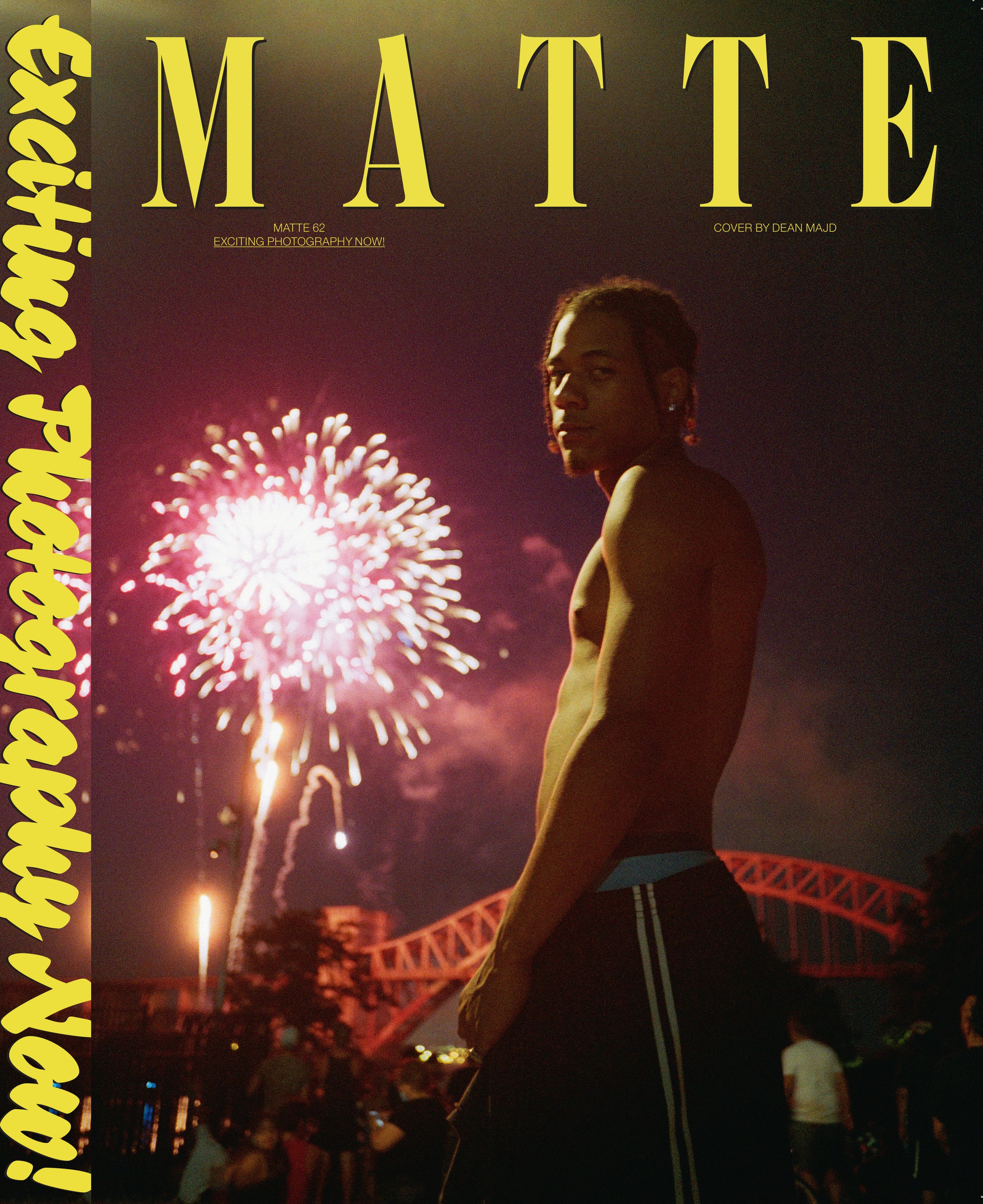 matte magazine issue 62 'Exciting Photography Now!' cover