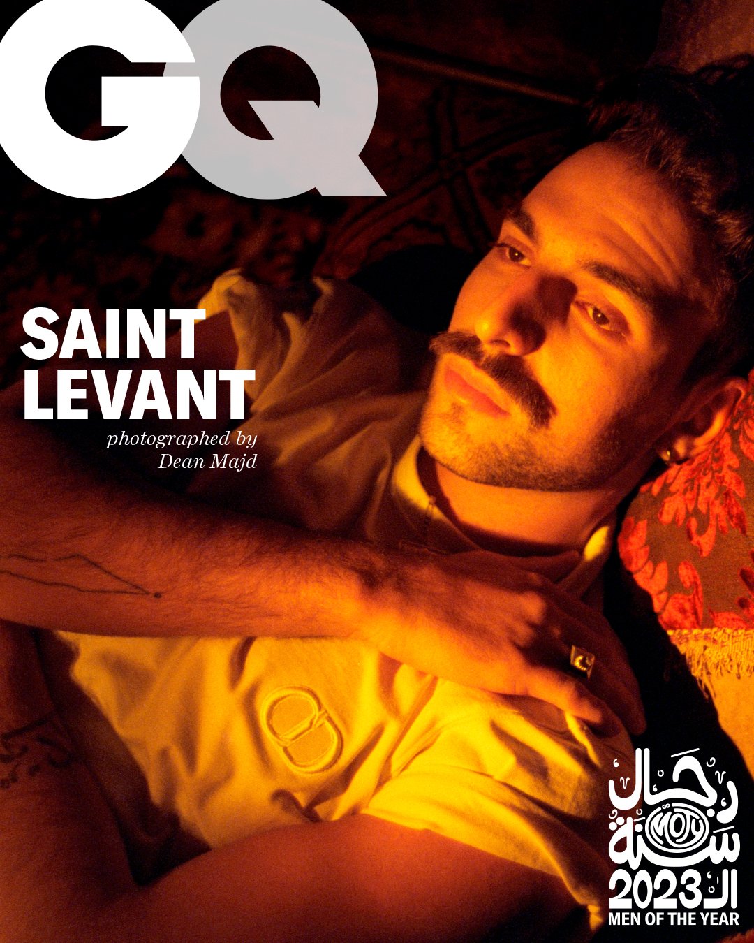 saint levant - gq middle east man of the year 2023 cover