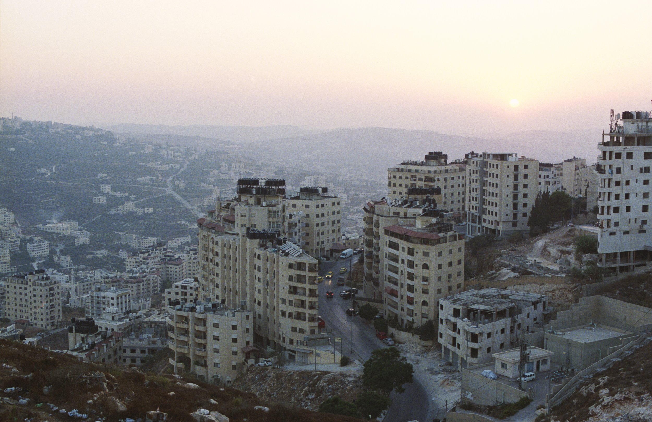Sunset Over Nablus, Palestine, 2018