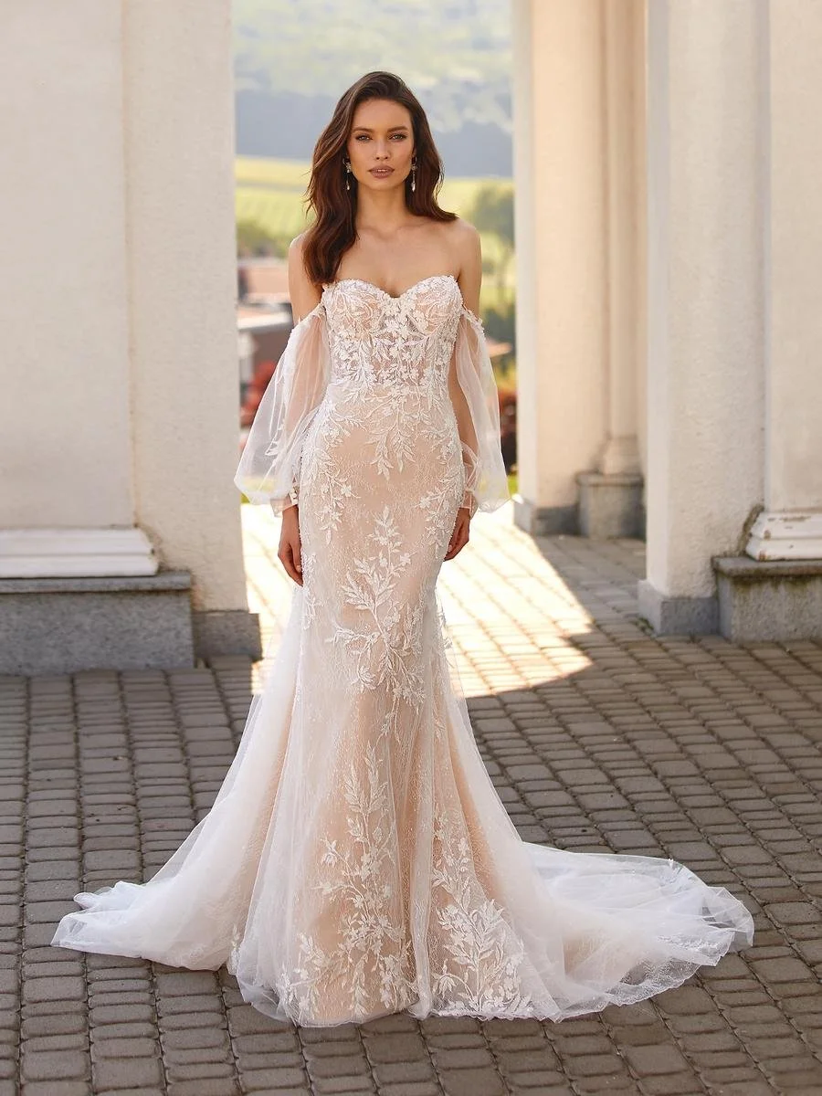 moonlight bridal bridesmaid dresses Azazie Moonlight Wedding Dress
