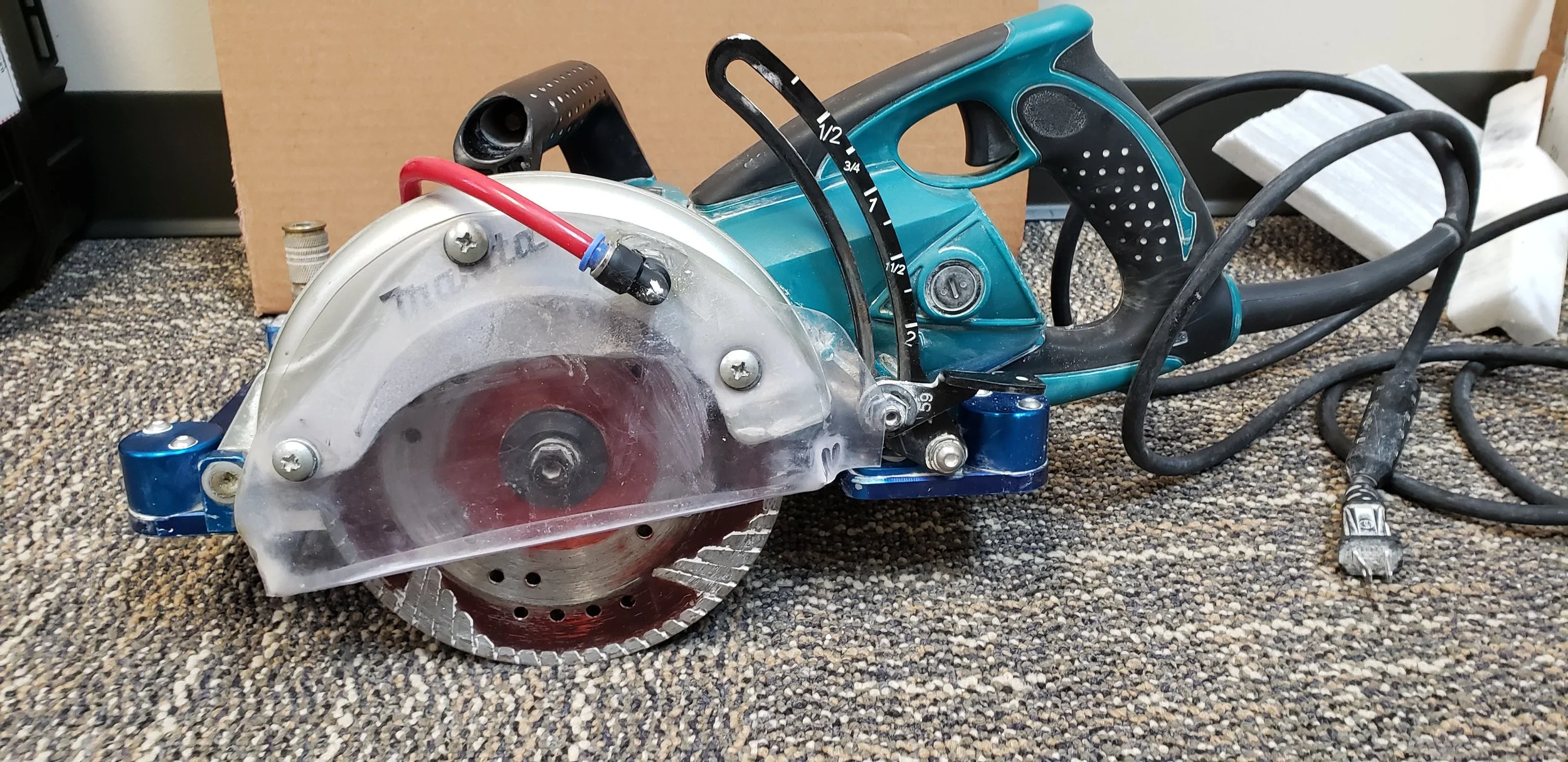 SOLD: Blue Ripper Rail Saw