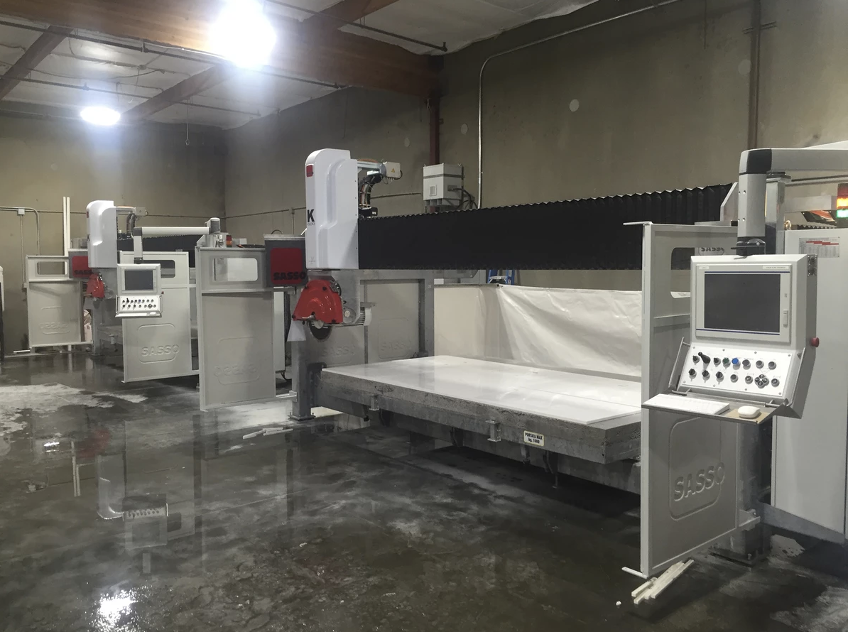 Sasso 20HP K600 Standard Fully-Automatic 5 Axis CNC CNC Sawjet