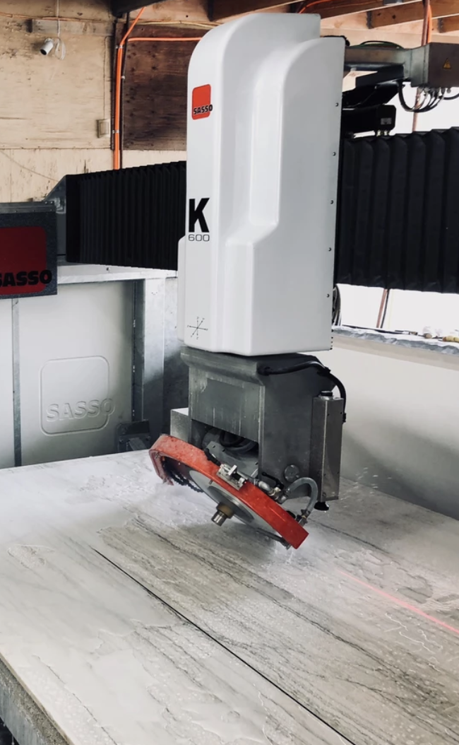 Sasso 20HP K600 Standard Fully-Automatic 5 Axis CNC CNC Sawjet