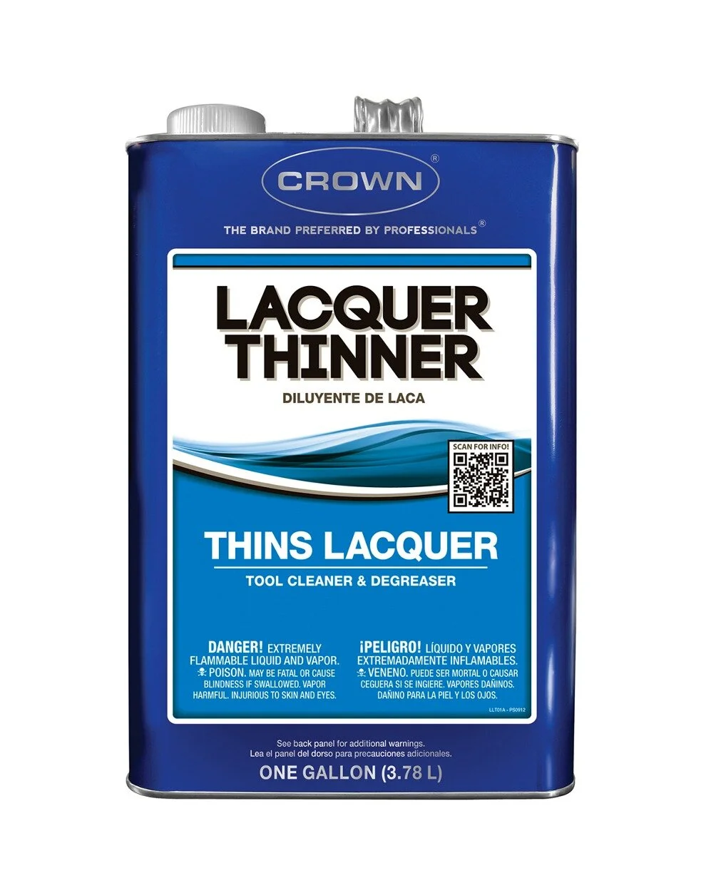 Crown Lacquer Thinner 1 gal