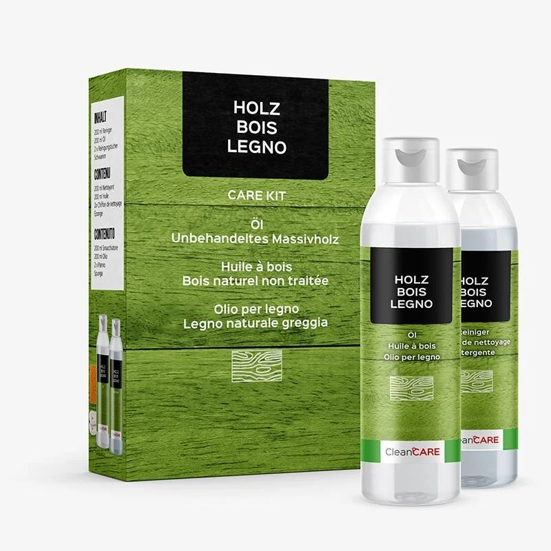 Set d'entretien BOIS