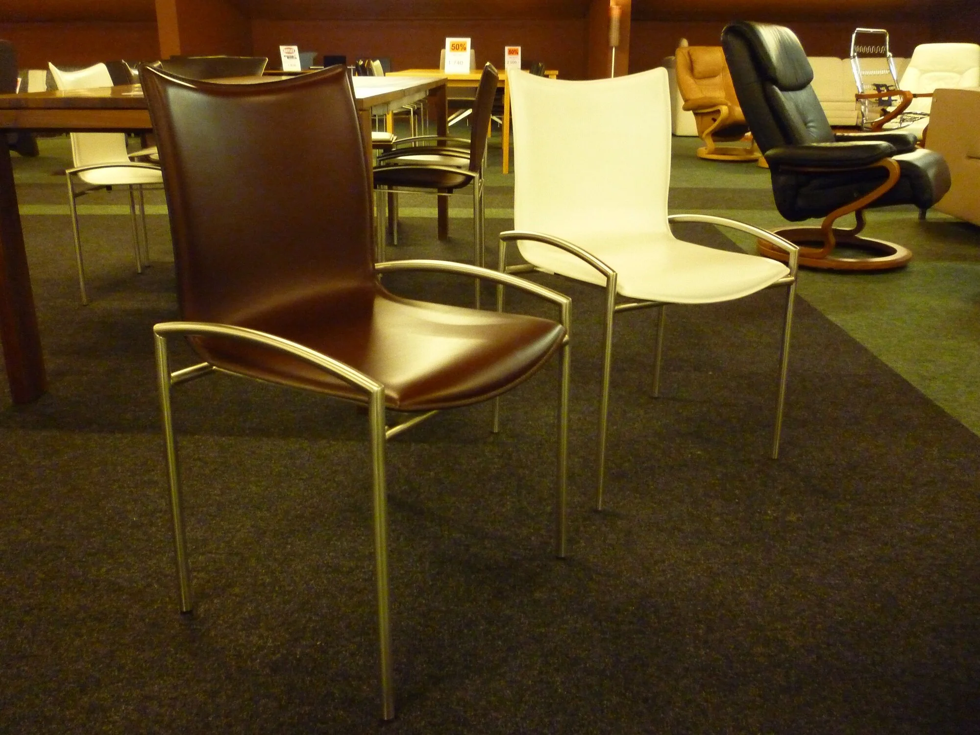 6 Chaises "Girsberger"