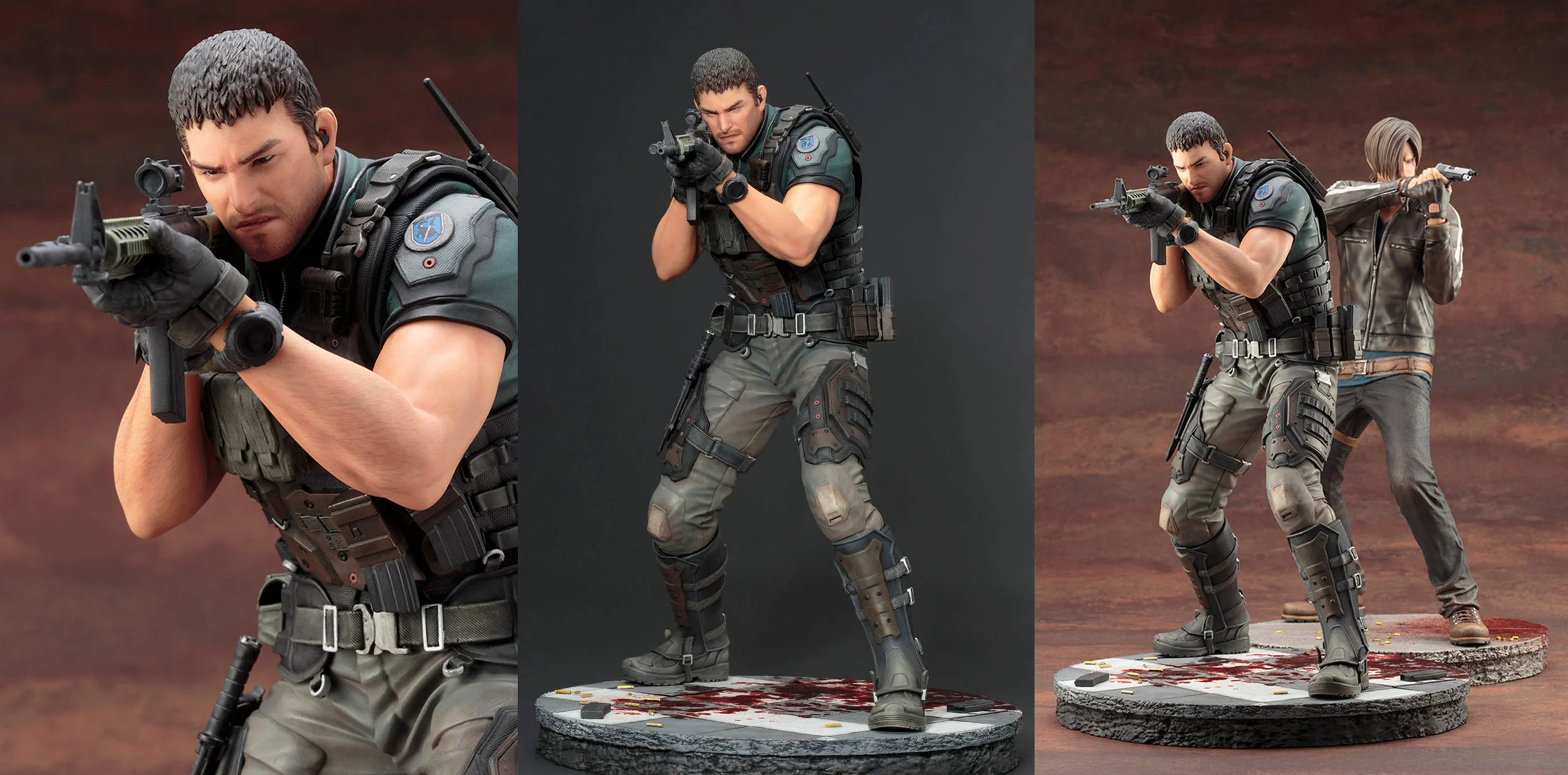Wallpaper Resident Evil Vendetta Chris Redfield Artfx Statue Will Desu HD