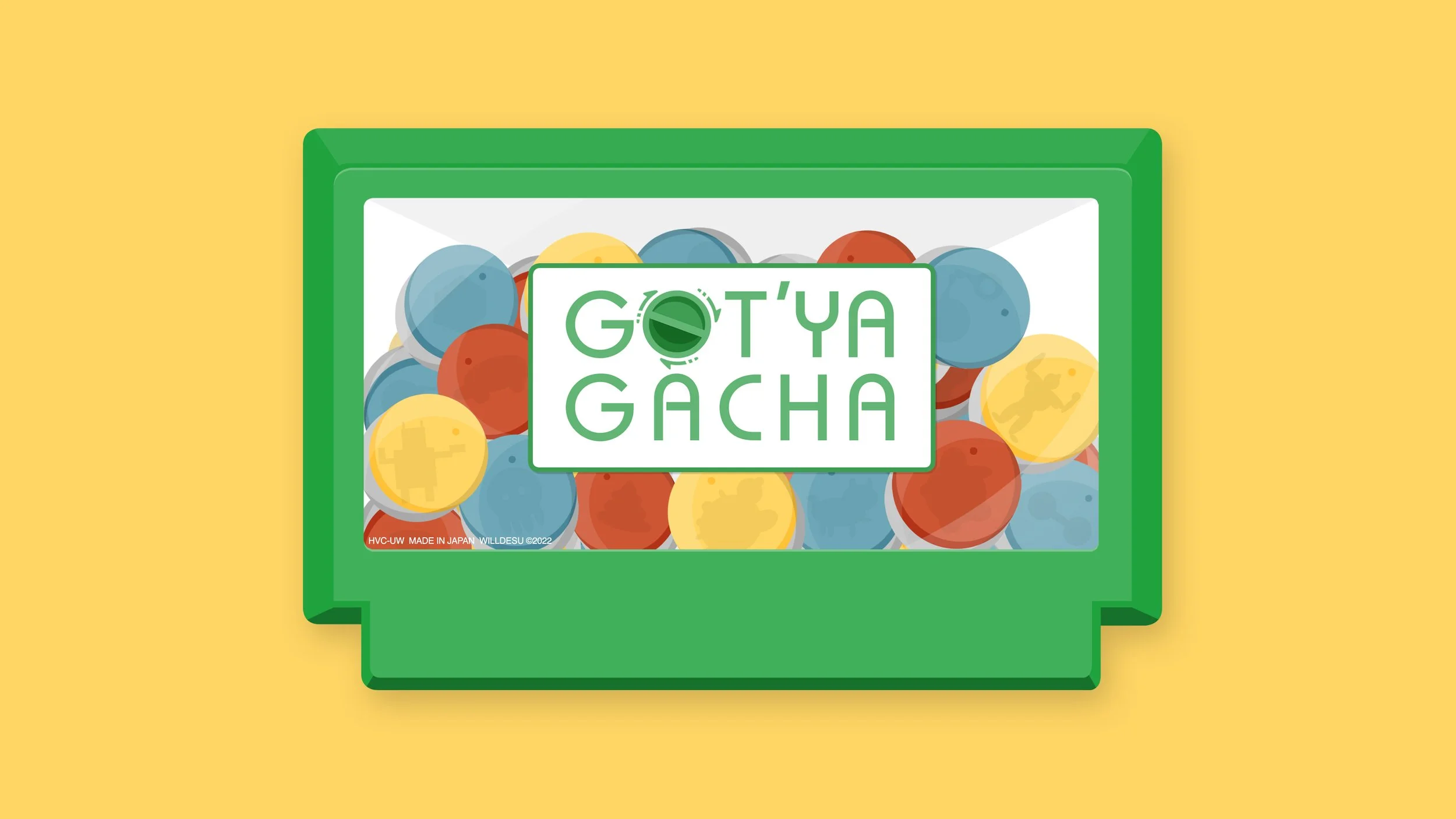 My Famicase 2022 - "Got'ya Gacha" Design