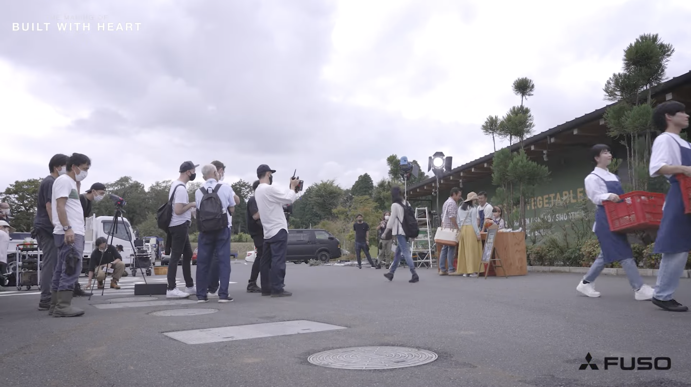 FUSO "Built With Heart" CM BTS Video