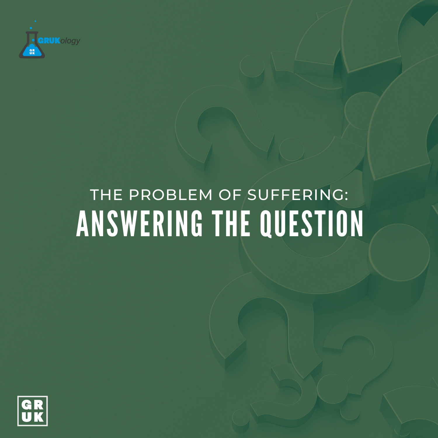 Episode 14: The Problem of Suffering - Answering the Question episode artwork