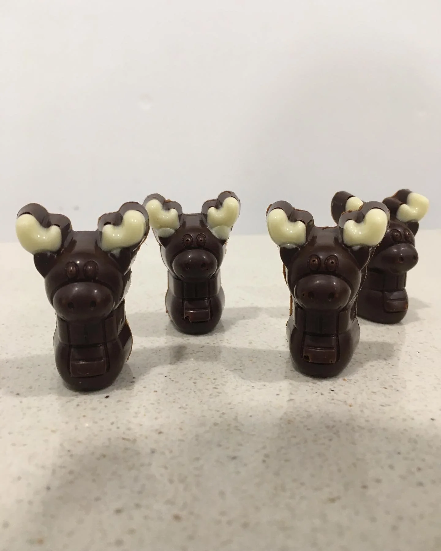Klaar om deze nacht op tocht te gaan met de Kerstman 🎅🏻 aan iedereen een warme Kerst toegewenst en genieten van al dat lekkers! #rendier #reindeer #kerst #christmas #chocolade #chocolate #pralines #zijnzenietschattig