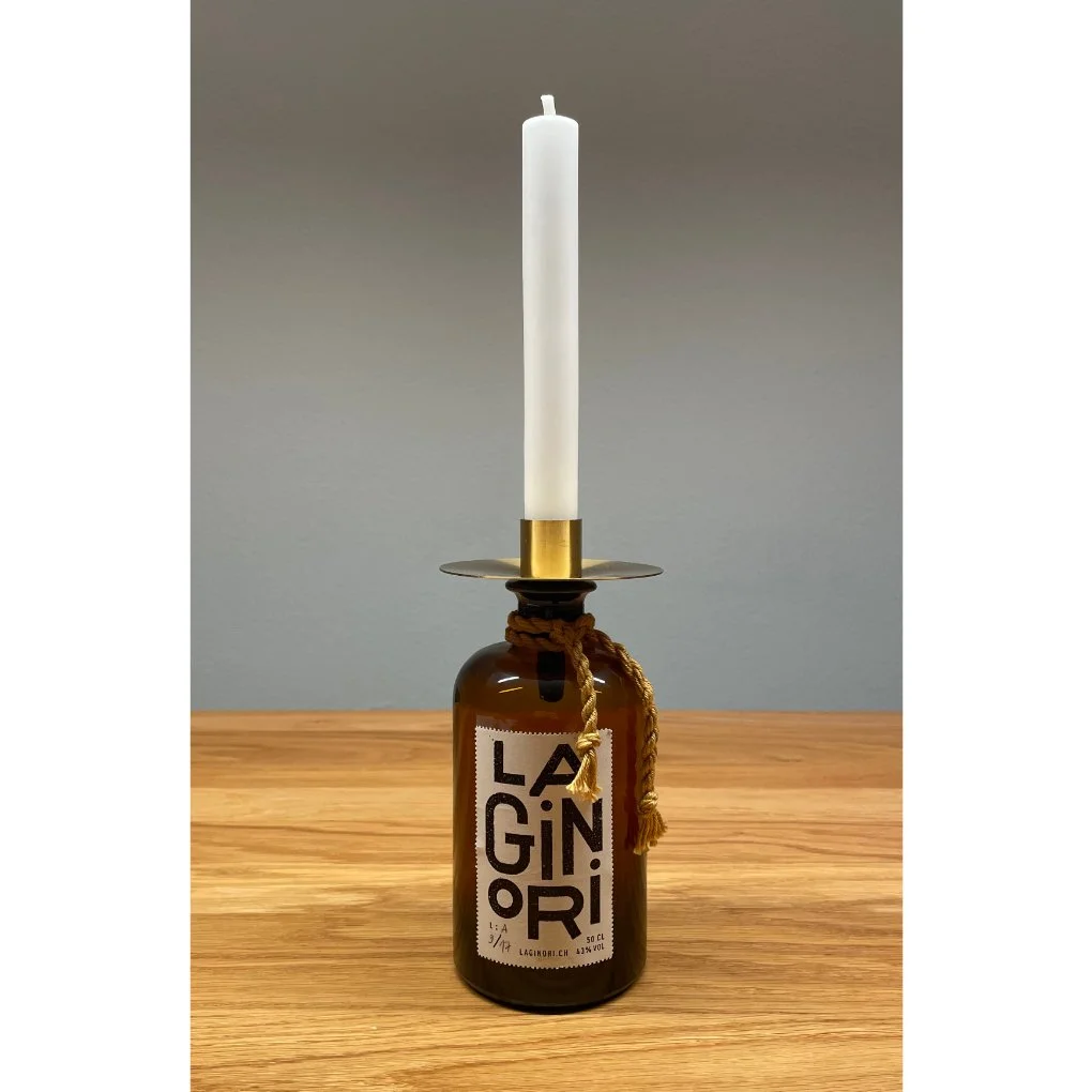 Deko Flaschen Kerzenständer