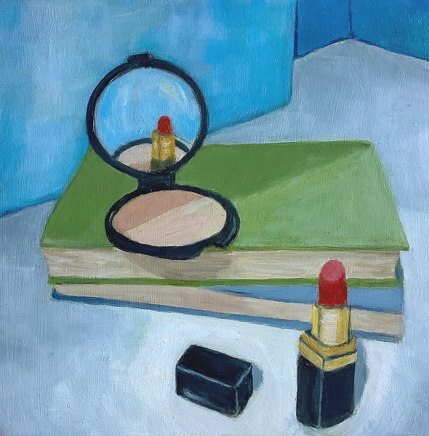 BSt.MarieNelson_ScarletReflection_Oil-on-panel_6x6in_2025_385.jpg