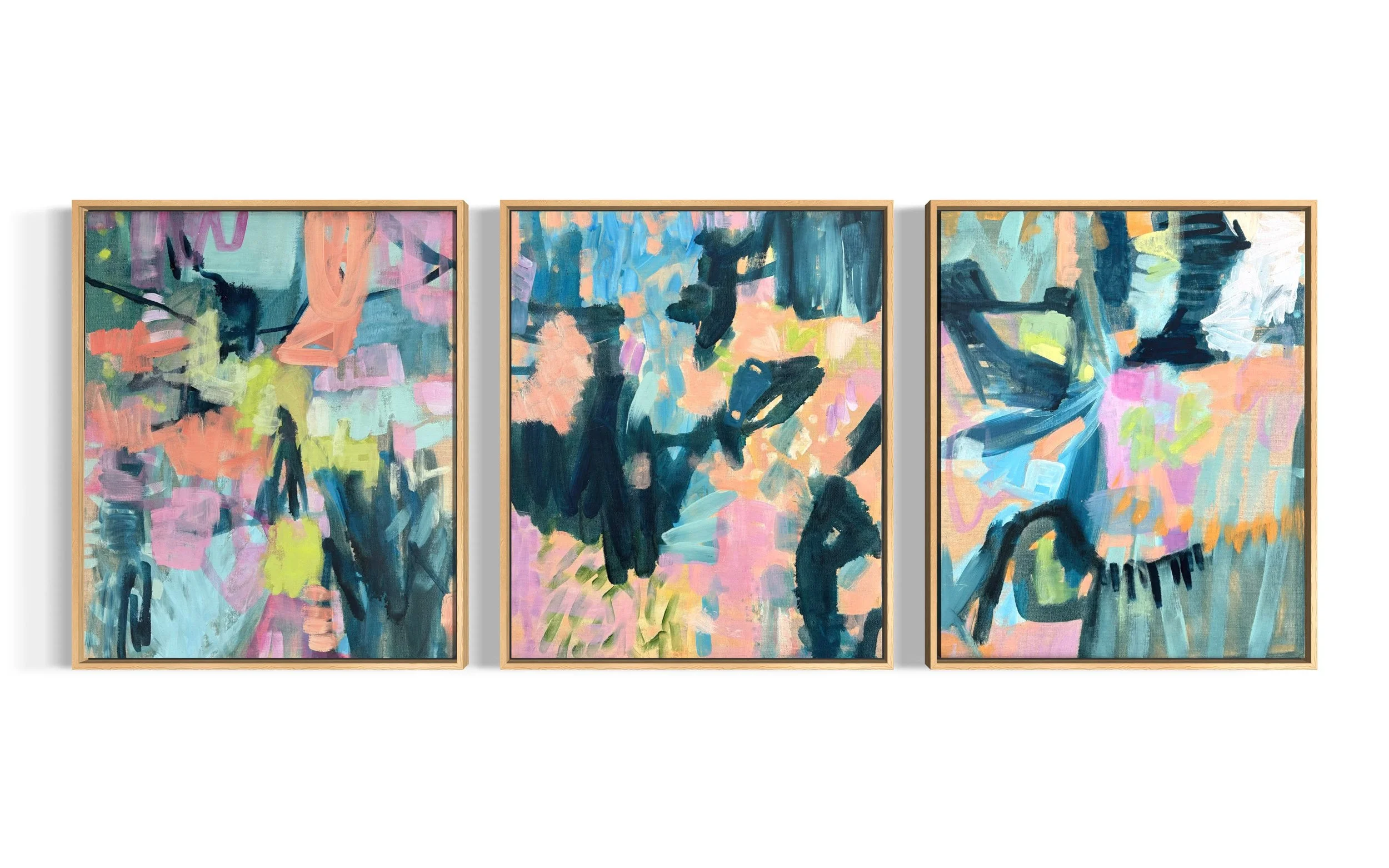 Belonging to Tomorrow trio_on wall-framed.JPG