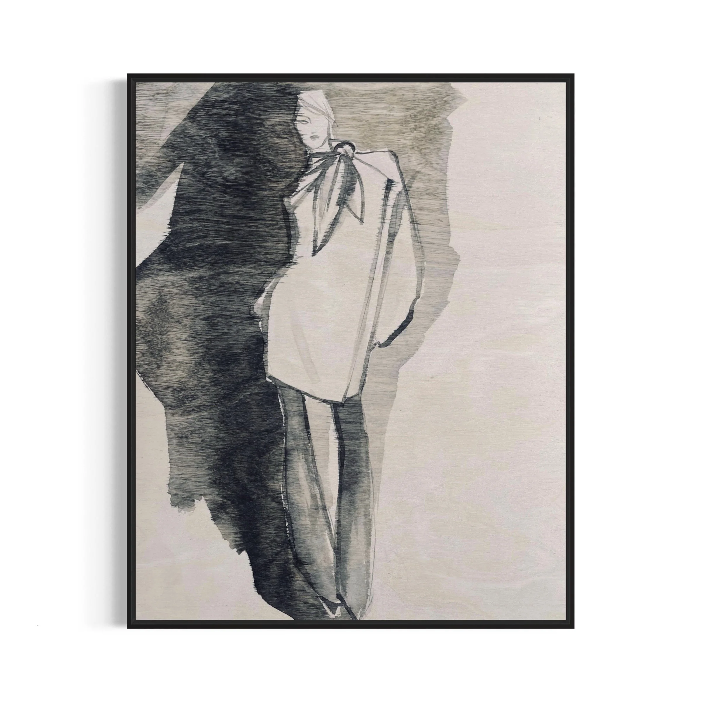 Fashion Study no 680-copyright 2025-AnneSanger-framed.jpeg