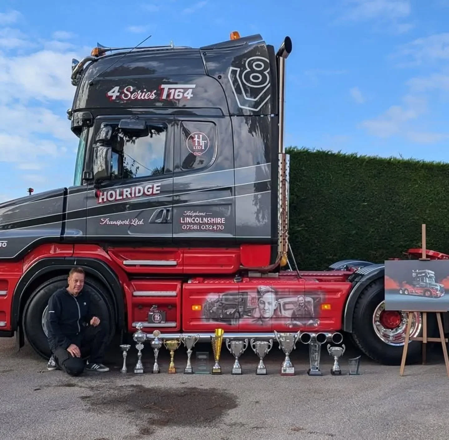 This photo isn&rsquo;t about trophies.
It&rsquo;s about standards that hold up under scrutiny.

This lorry competed at major European shows against the best vehicles in the industry and the professional teams behind them.

At that level, inspection i