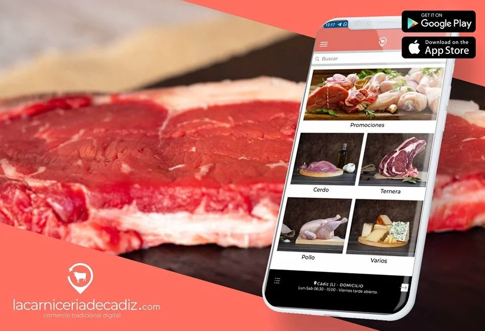 Una carnicería de Cádiz lanza una app móvil para hacer frente al COVID-19