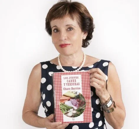 Charo Barrios presenta su cuarto recetario de carnes y verduras