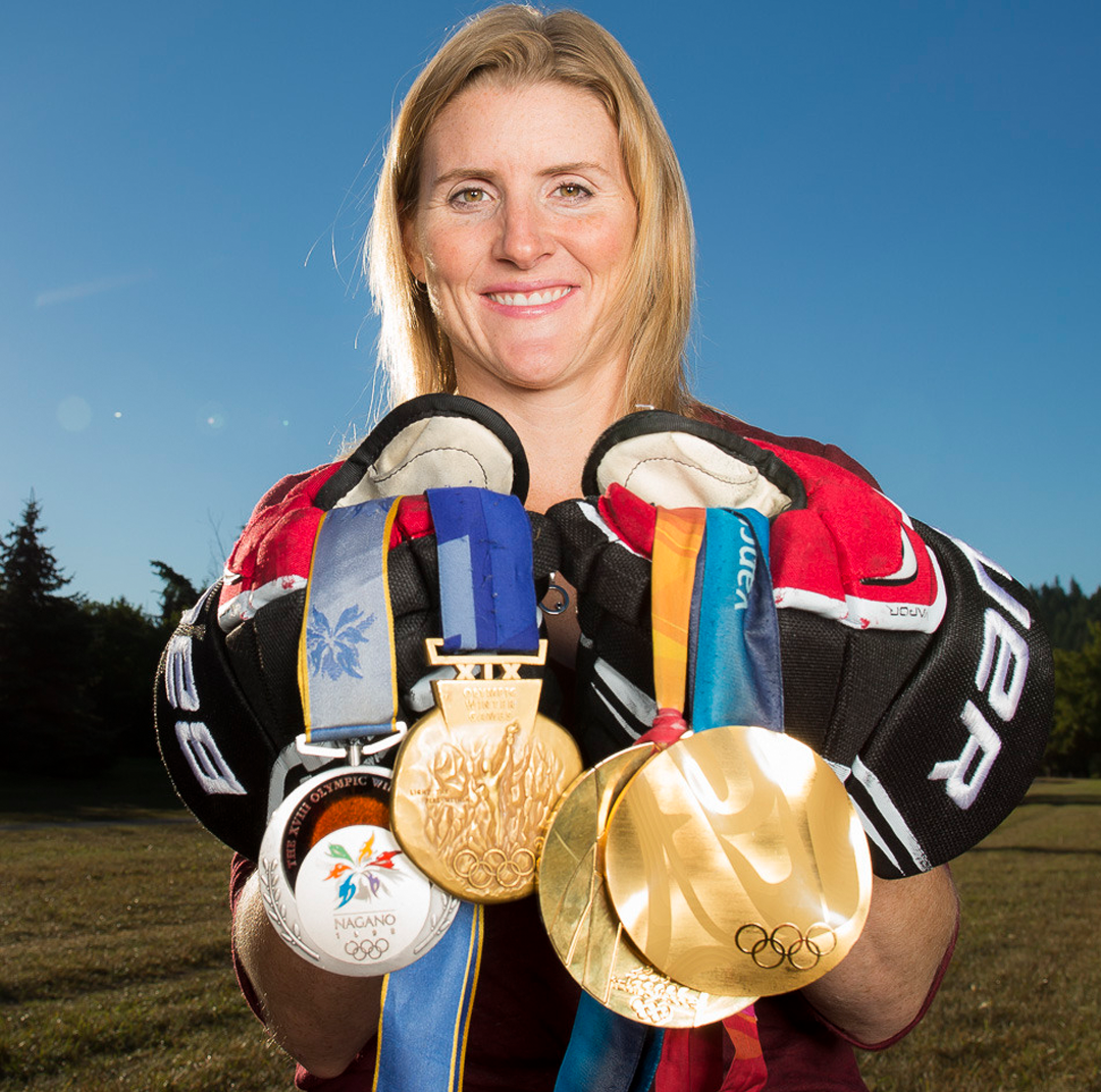 4-Time Olympic Champ Hayley Wickenheiser Named to Hockey Hall of Fame
