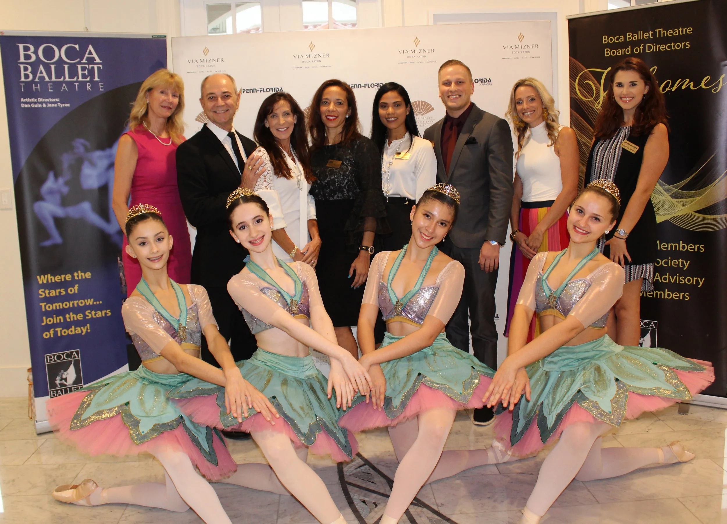 Gold Barre Members Honored at Reception