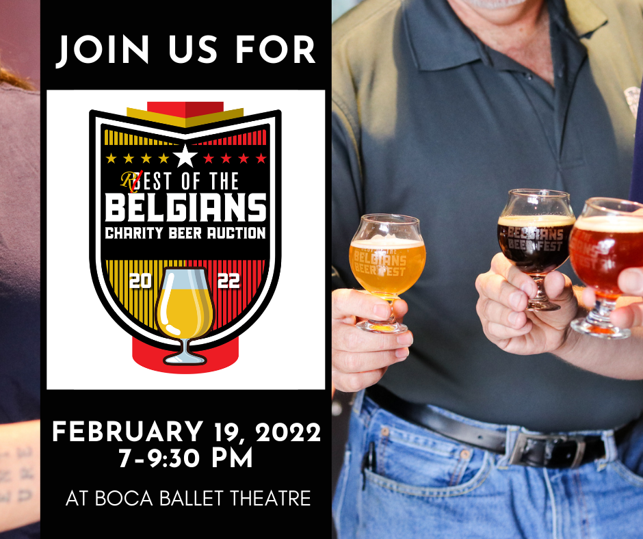 Join BBT for the "Rest of the Belgians" charity beer auction!