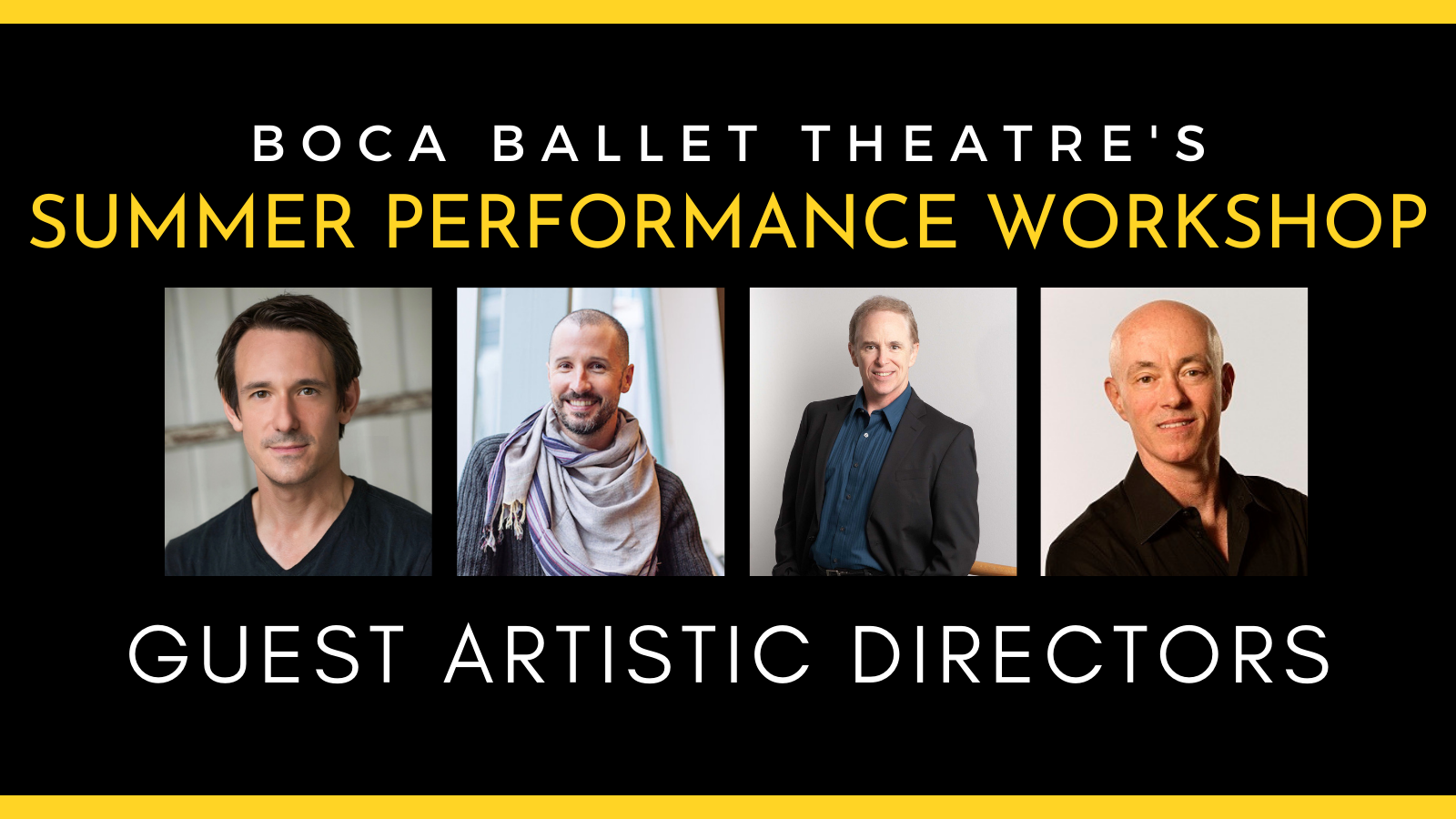 BBT to Kick Off Summer Performance Workshop with Guest Artistic Directors