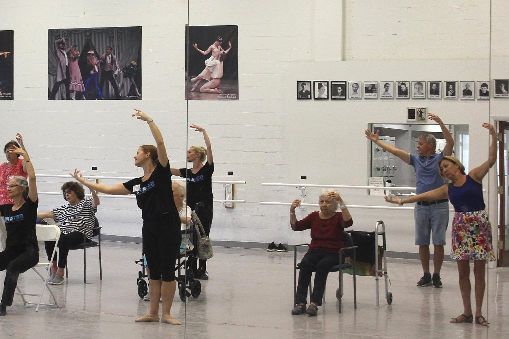 BBT4PD Class at Boca Ballet Theatre