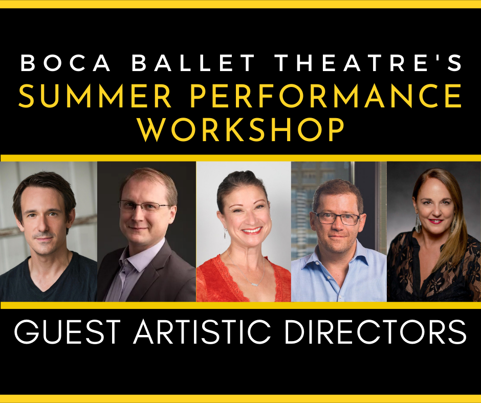 Guest artistic directors to stage original work on BBT's summer workshop dancers
