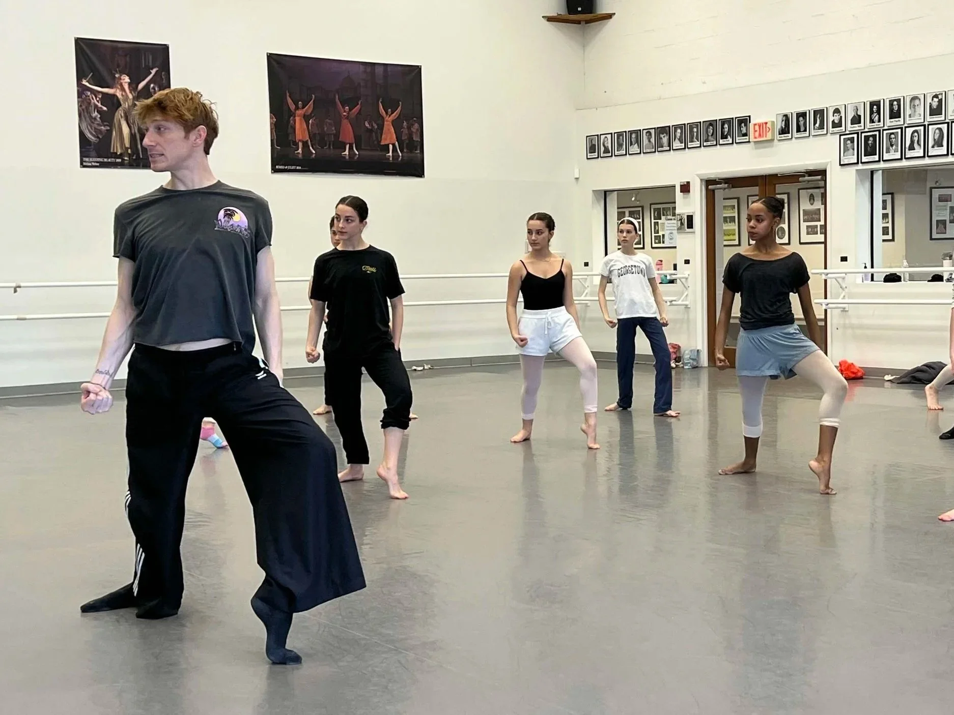 Nicholas Palmquist master class at Boca Ballet Theatre