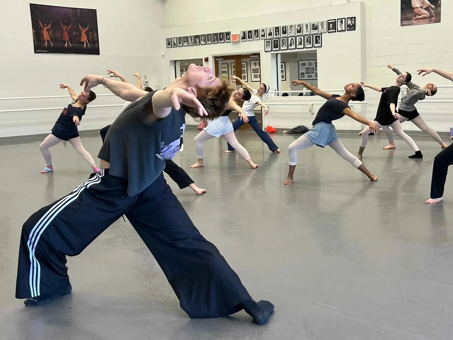 Nicholas Palmquist master class at Boca Ballet Theatre