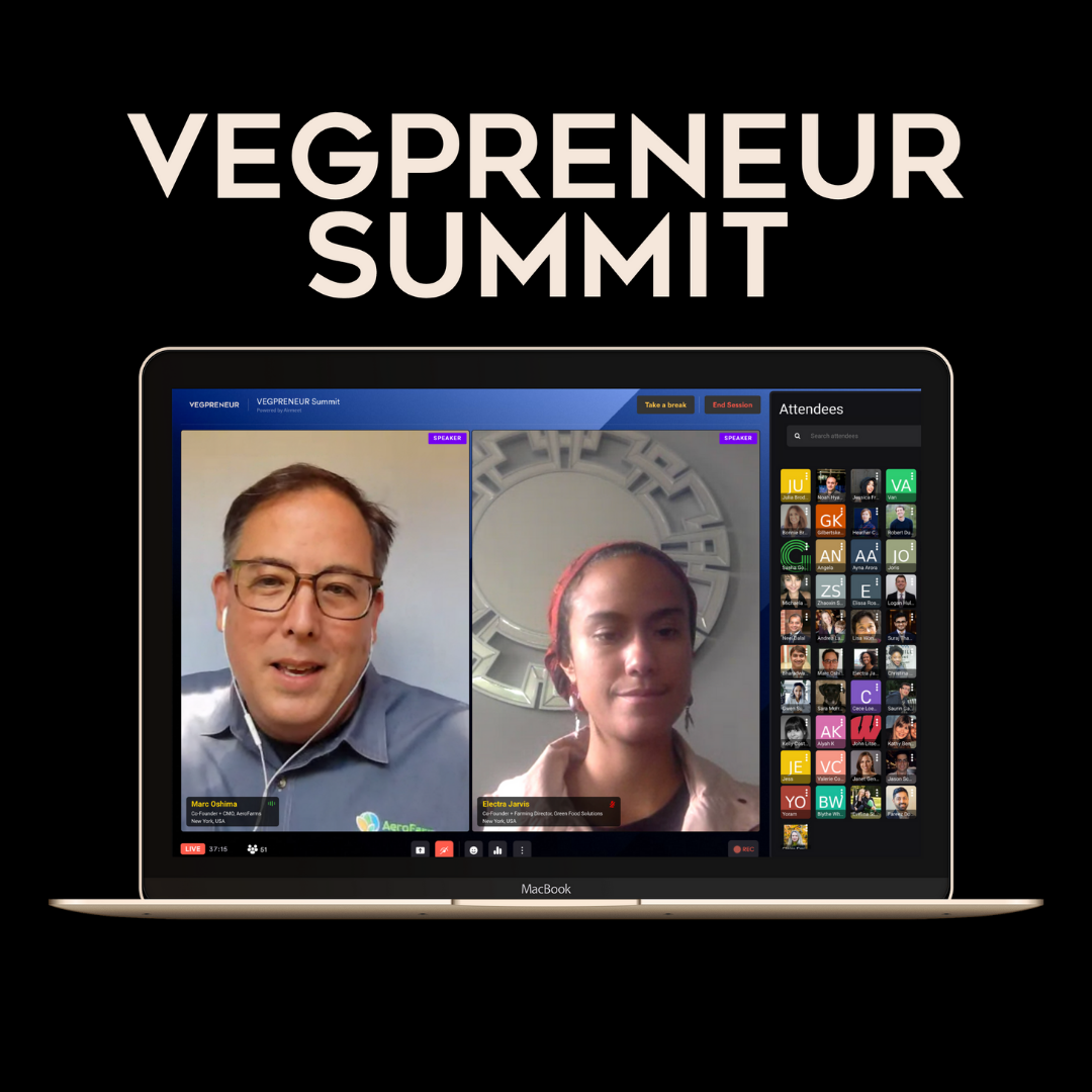 Founder Q+A with Marc Oshima of AeroFarms moderated by Electra Jarvis of Green Food Solutions [Video]
