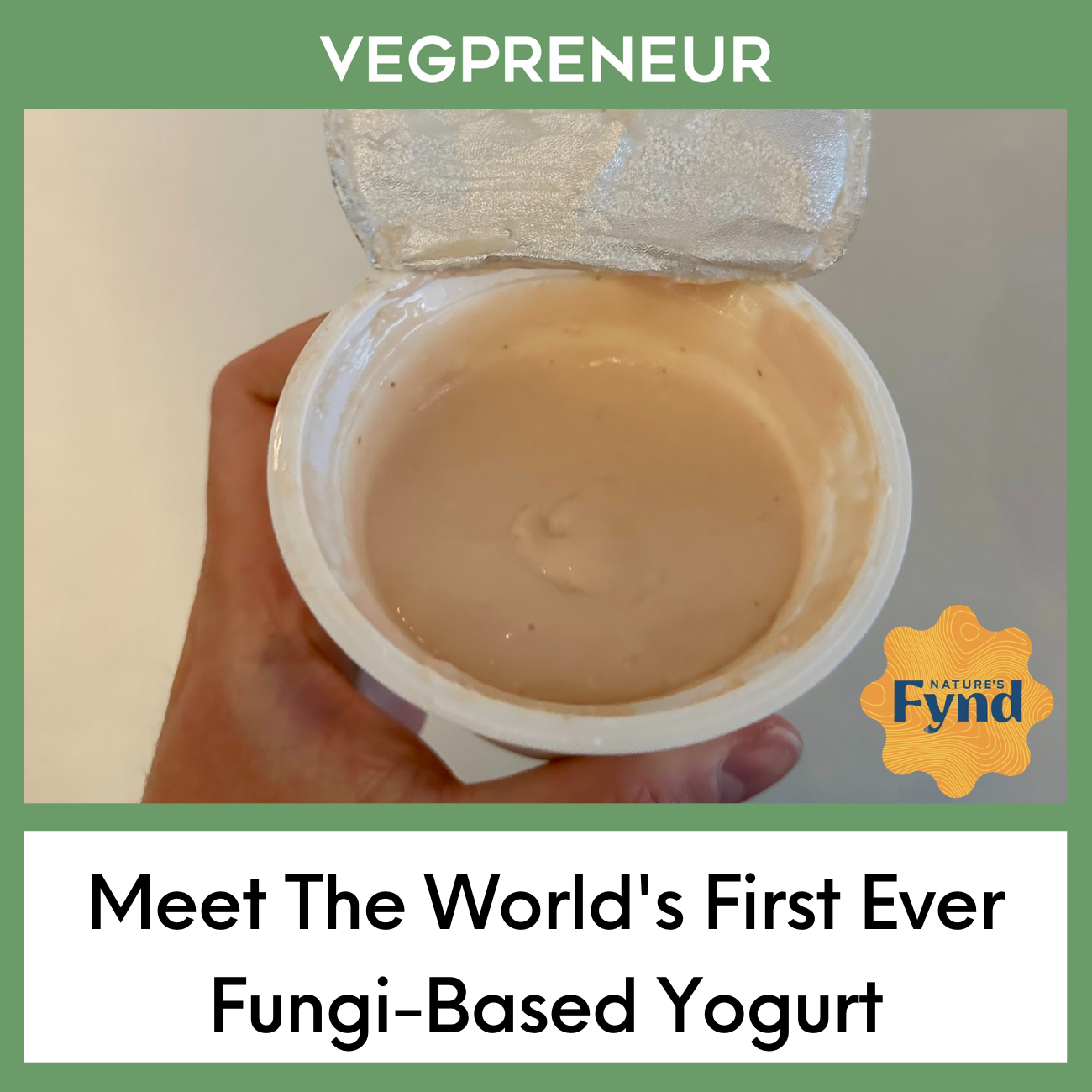 Meet The World's First Ever Yogurt Made From Fungi