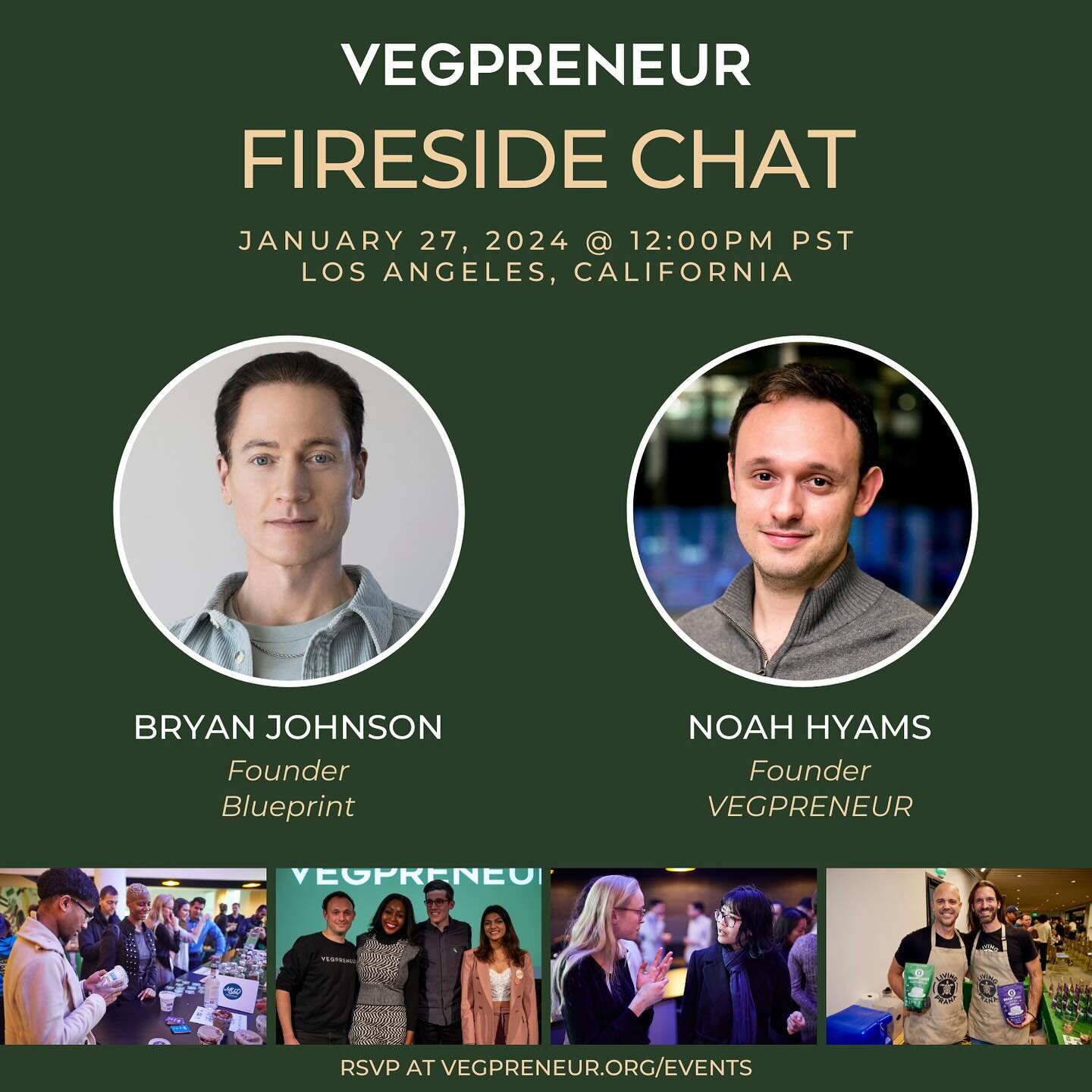 Join our exclusive fireside chat with Bryan Johnson to talk about his company Blueprint and how not to die ✨

Limited early bird tickets available via link in our bio 📲

#bryanjohnson #dontdie #blueprint #blueprintprotocol #nuttypudding #plantbased 