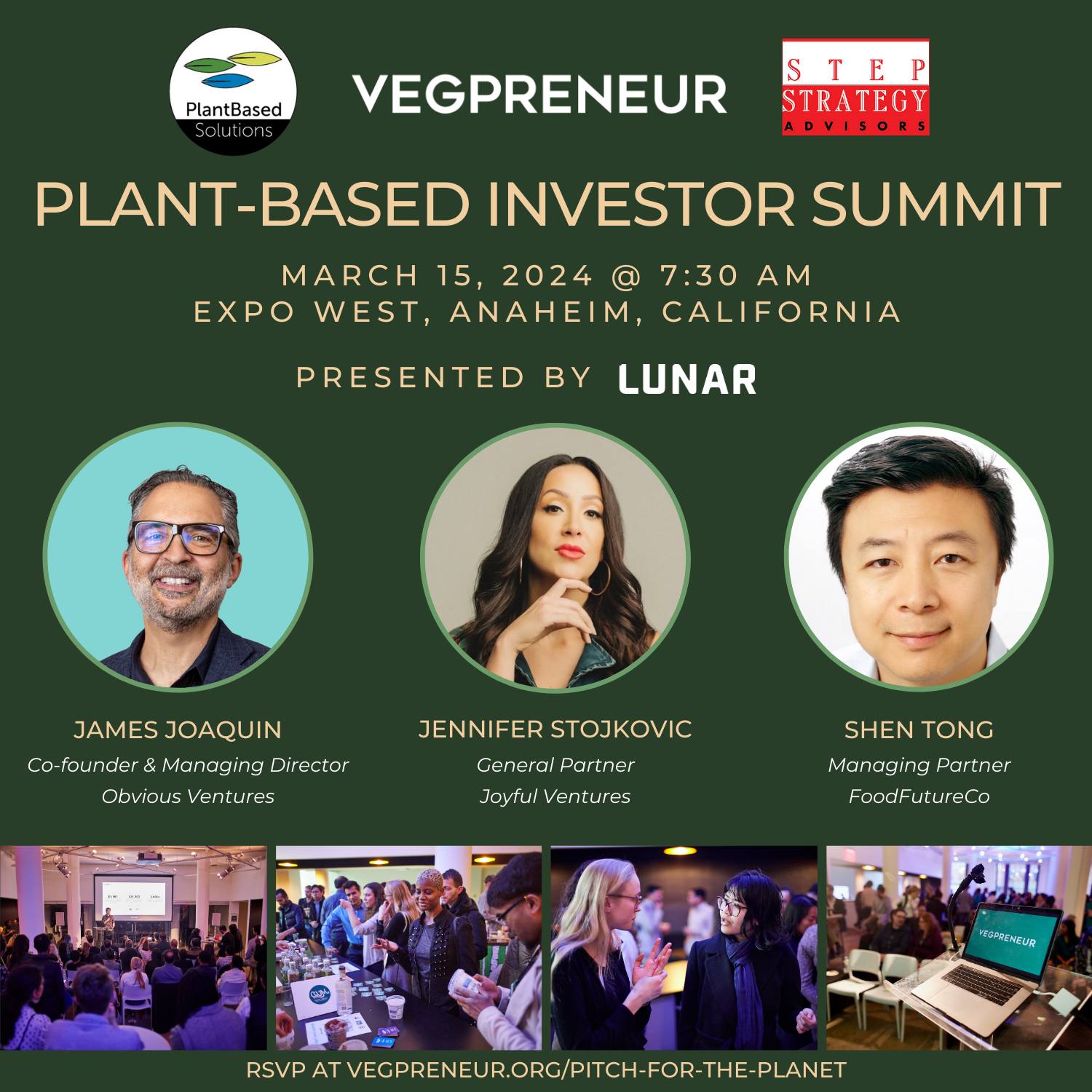 4th Annual Plant-Based Investor Summit To Take Place at Expo West