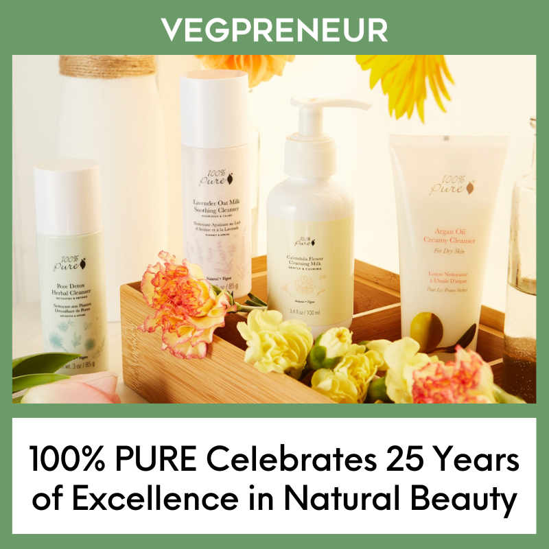 100% PURE Celebrates 25 Years of Excellence in Natural Beauty