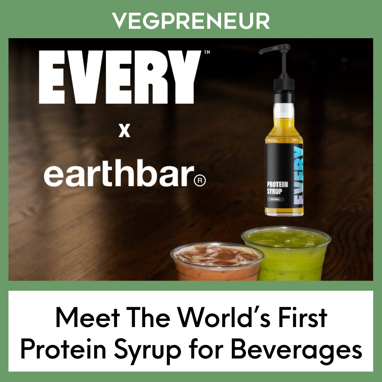 Meet The World’s First Protein Syrup for Beverages