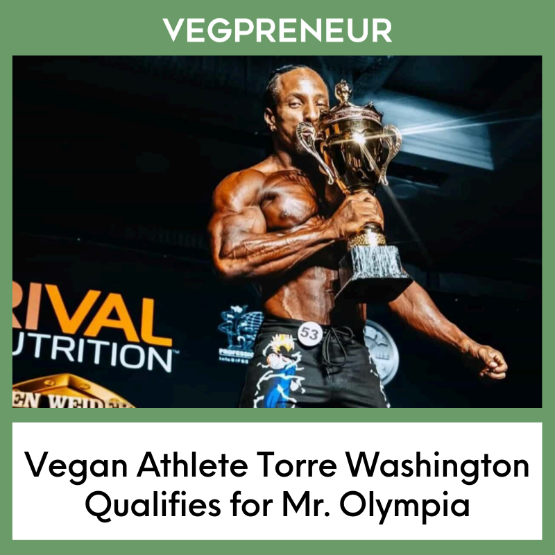 Vegan Athlete Makes History