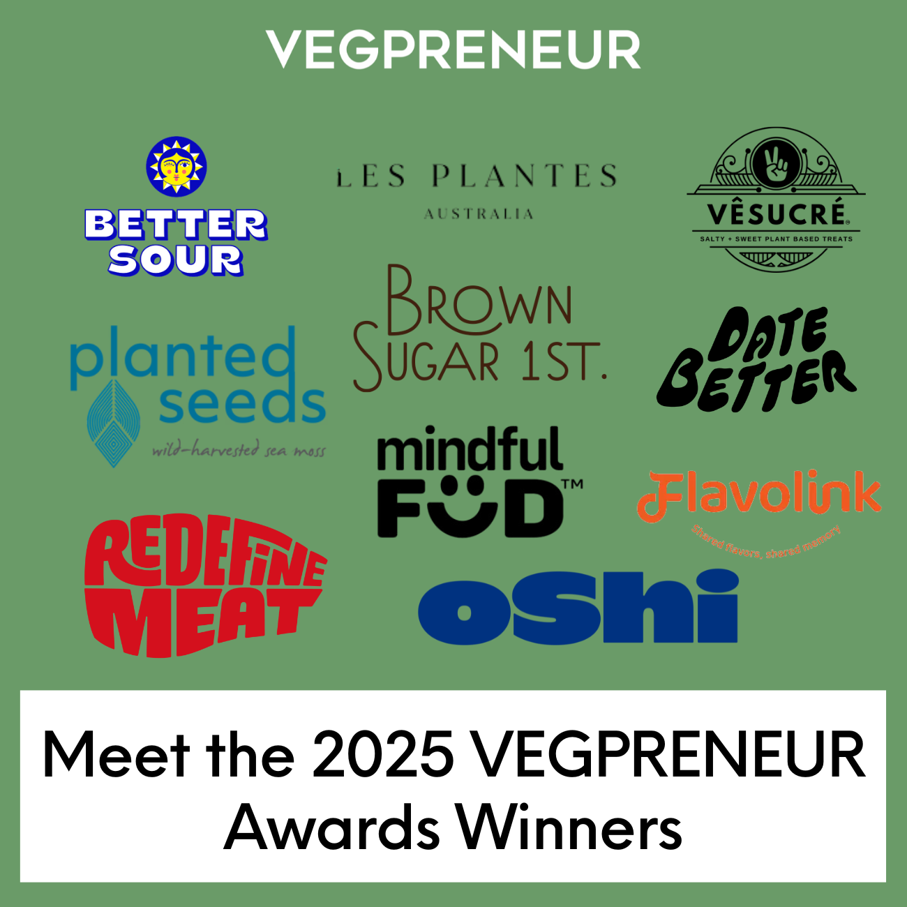 Meet the 2025 VEGPRENEUR Awards Winners